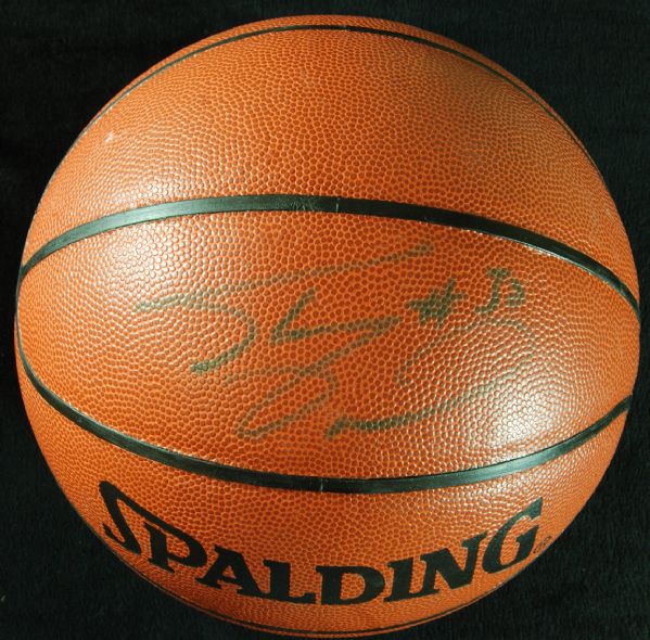 Shaquille O'Neal Signed Spalding Basketball