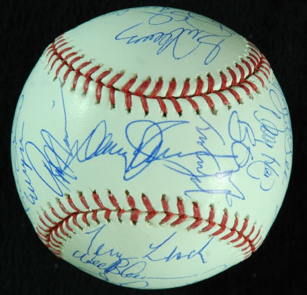 1986 New York Mets Reunion Team-Signed Baseball (31 Signatures)