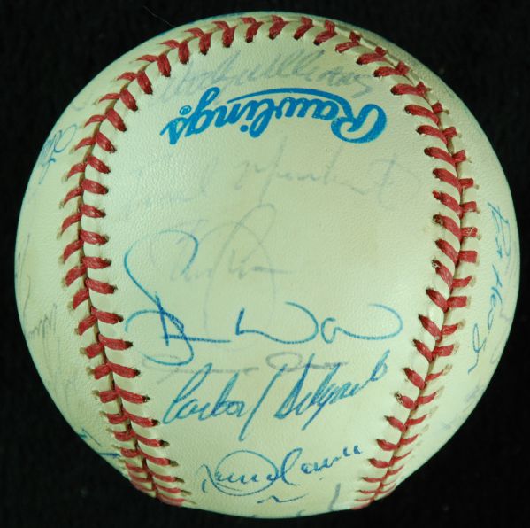 1994 Toronto Blue Jays Team-Signed Baseball (29 Signatures)