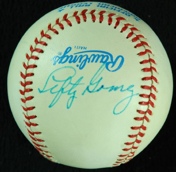 Lefty Gomez Single-Signed OAL Baseball (PSA/DNA)