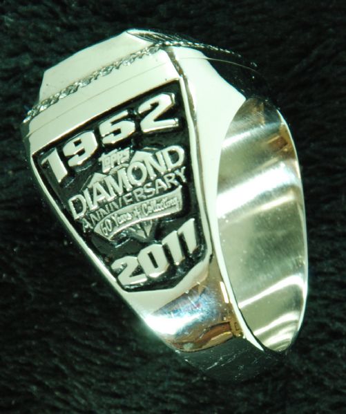 2011 Topps 60th Anniversary Ring by Jostens - Only 60 Made