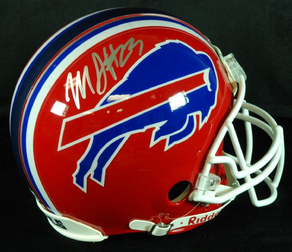 Marshawn Lynch Signed Bills Full-Size Helmet (PSA/DNA)