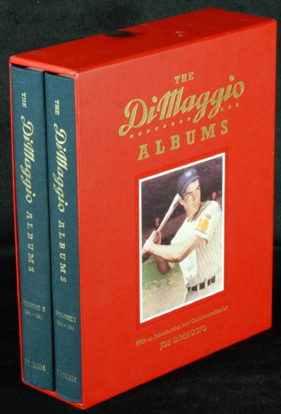 Joe DiMaggio Signed The DiMaggio Albums Books (JSA)