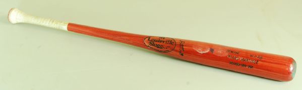 Pedro Martinez 2001-02 Game-Used Louisville Slugger Bat (PSA/DNA)