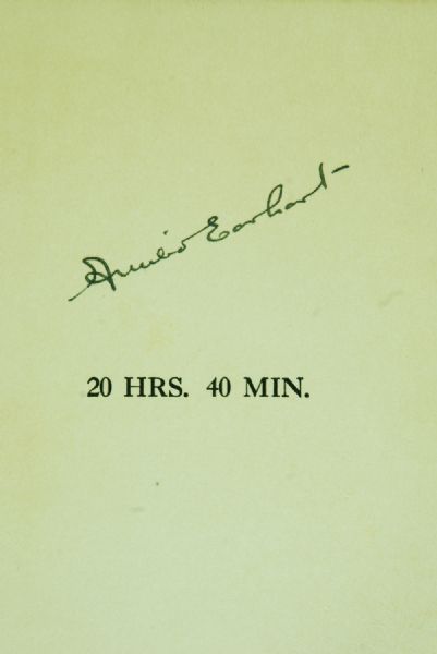 Amelia Earhart Signed 20 Hrs. 40 Min Hardcover Book (PSA/DNA)