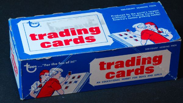 1974-75 Topps Hockey Vending Box (500)