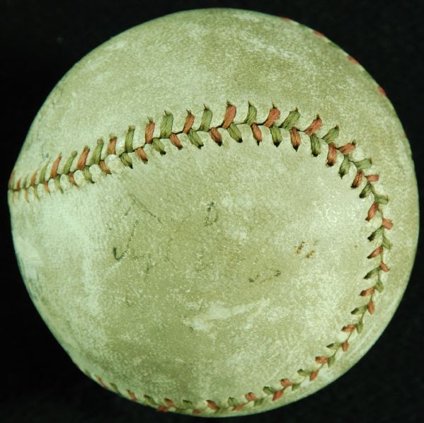 Ty Cobb Single-Signed Read Baseball (JSA)