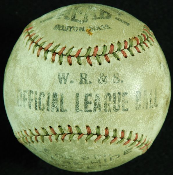 Ty Cobb Single-Signed Read Baseball (JSA)