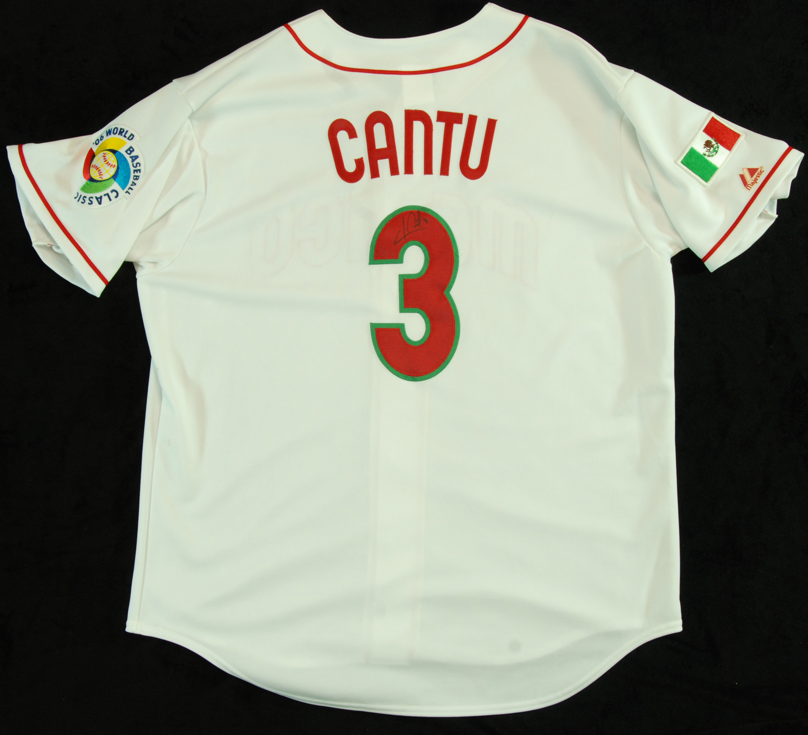 Lot Detail - Jorge Cantu Signed Mexico '06 World Baseball Classic