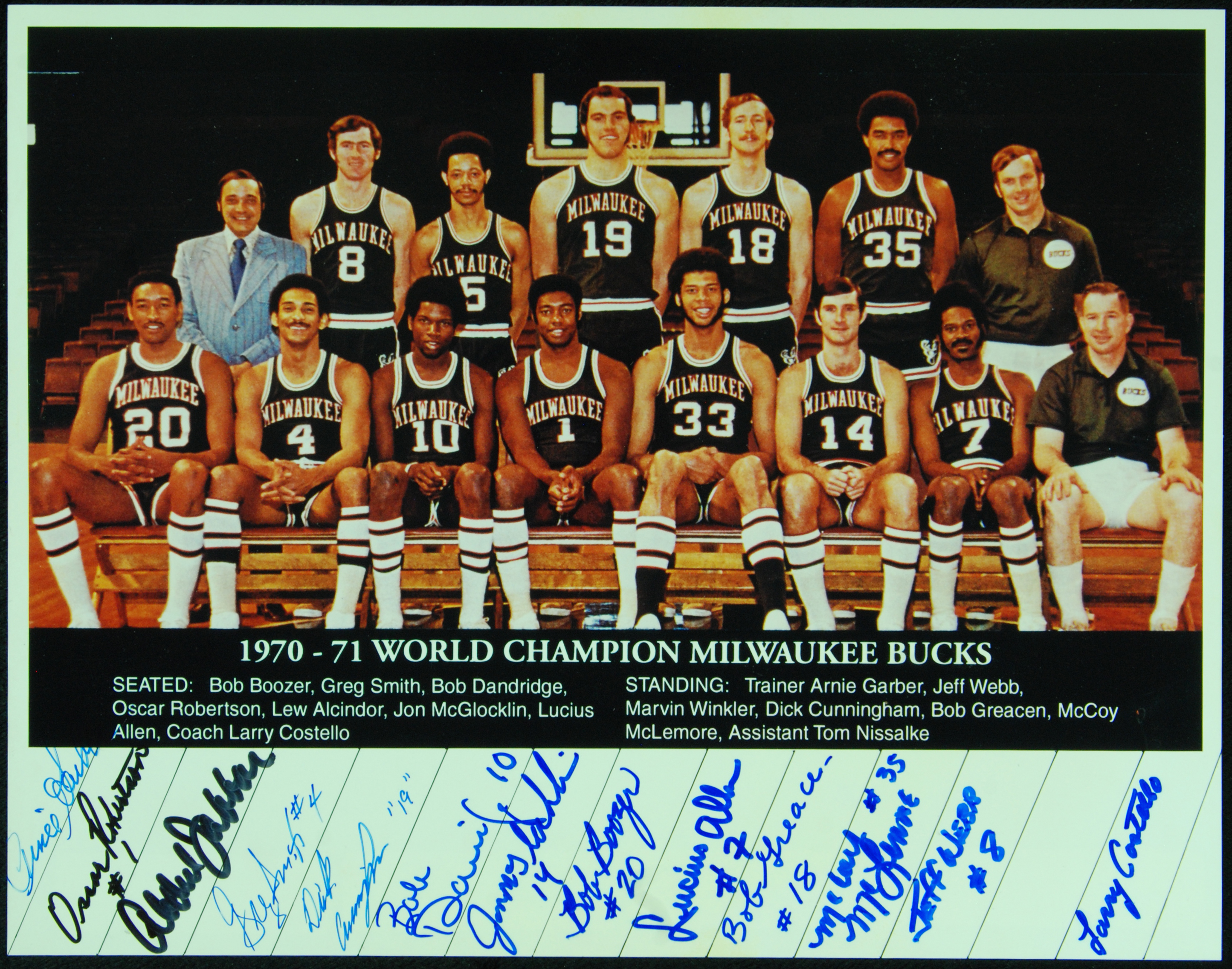 Milwaukee Bucks: Get to know the 1970-71 championship team