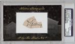 Lou Gehrig Cut Signature from Historic Autographs (PSA/DNA)
