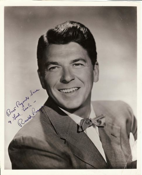Ronald Reagan Signed 8x10 Photo (PSA/DNA)