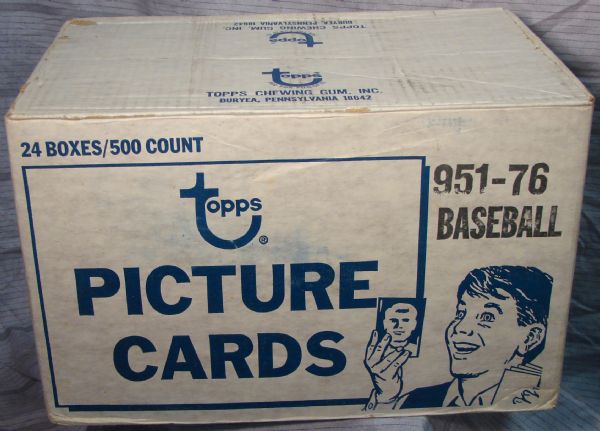 1976 Topps Baseball Vending Unopened CASE