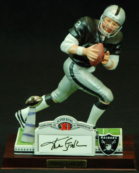 Ken Stabler Signed Sports Impressions Figurine