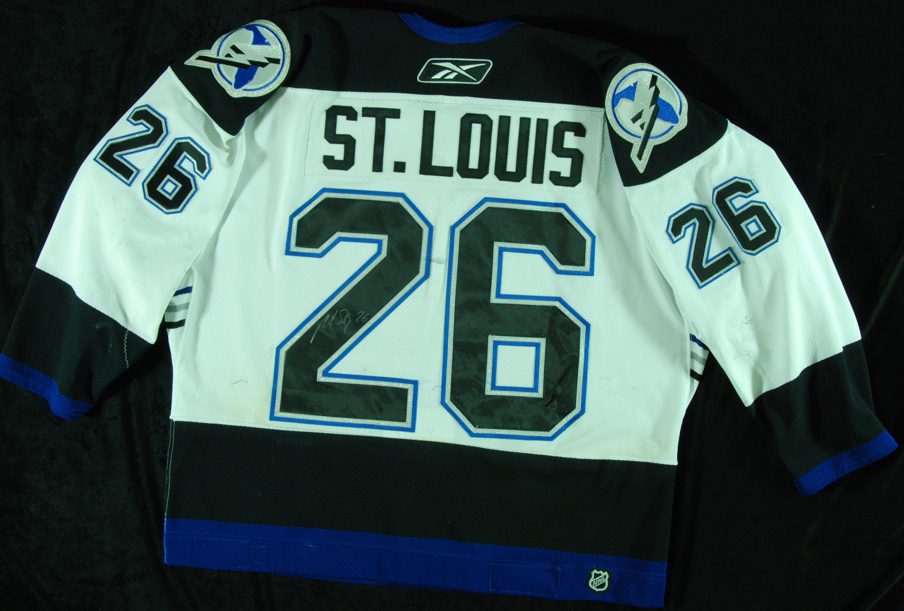 Martin St Louis Tampa Bay Lightning Signed 20x24 Retired Number Frame /26 -  Autographed NHL Jerseys at 's Sports Collectibles Store