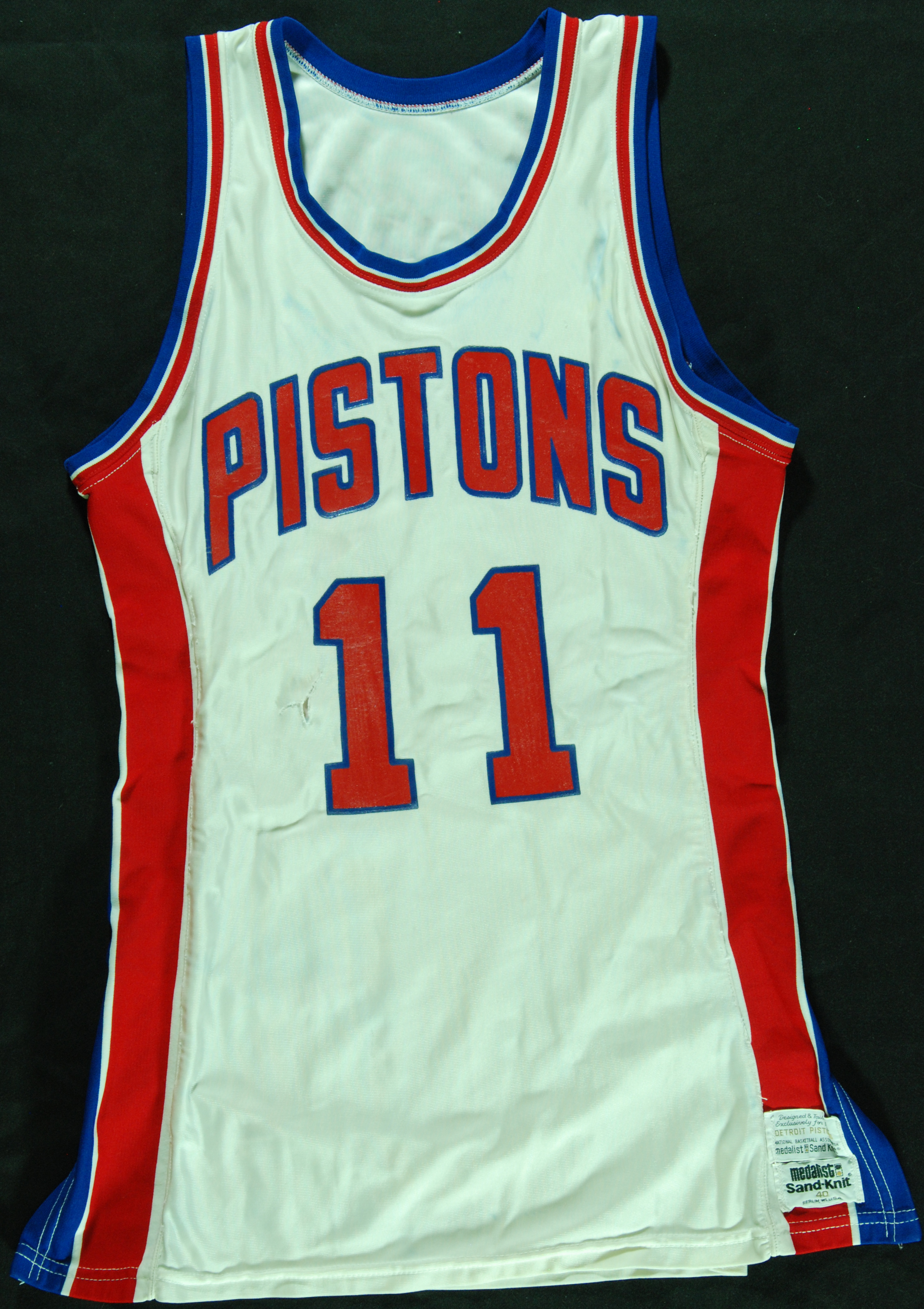 Isiah Thomas Signed Detroit Pistons Blue Jersey Beckett – More Than Sports
