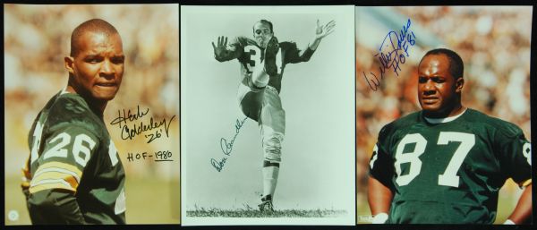 Green Bay Packers Super Bowl I Signed 8x10 Photo Group (38/41 Possible)