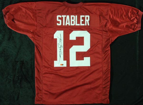 Ken Stabler Signed Alabama Crimson Tide Jersey (JSA)