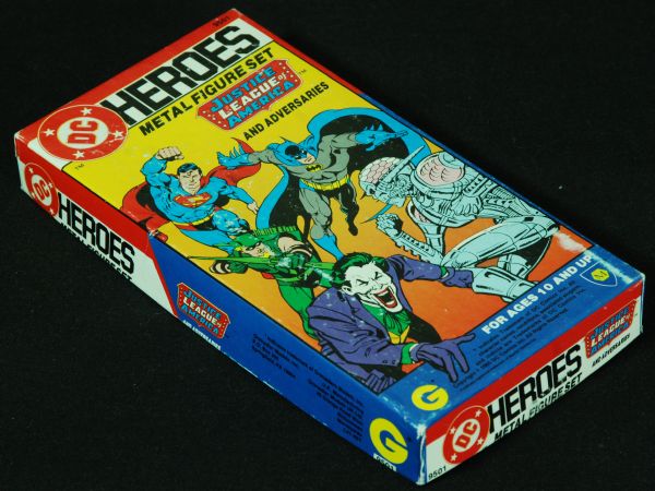 DC Heroes Metal Figures Set (10) (1985) NIB