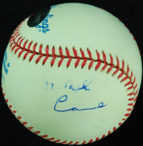Michael Caine Single-Signed OAL Baseball (PSA/DNA)