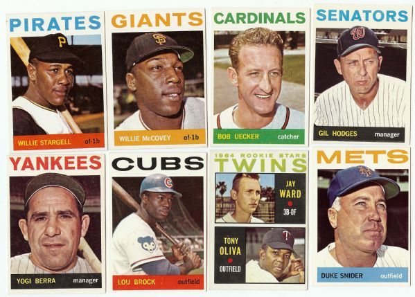 1964 Topps Baseball High-Grade Complete Set (587)