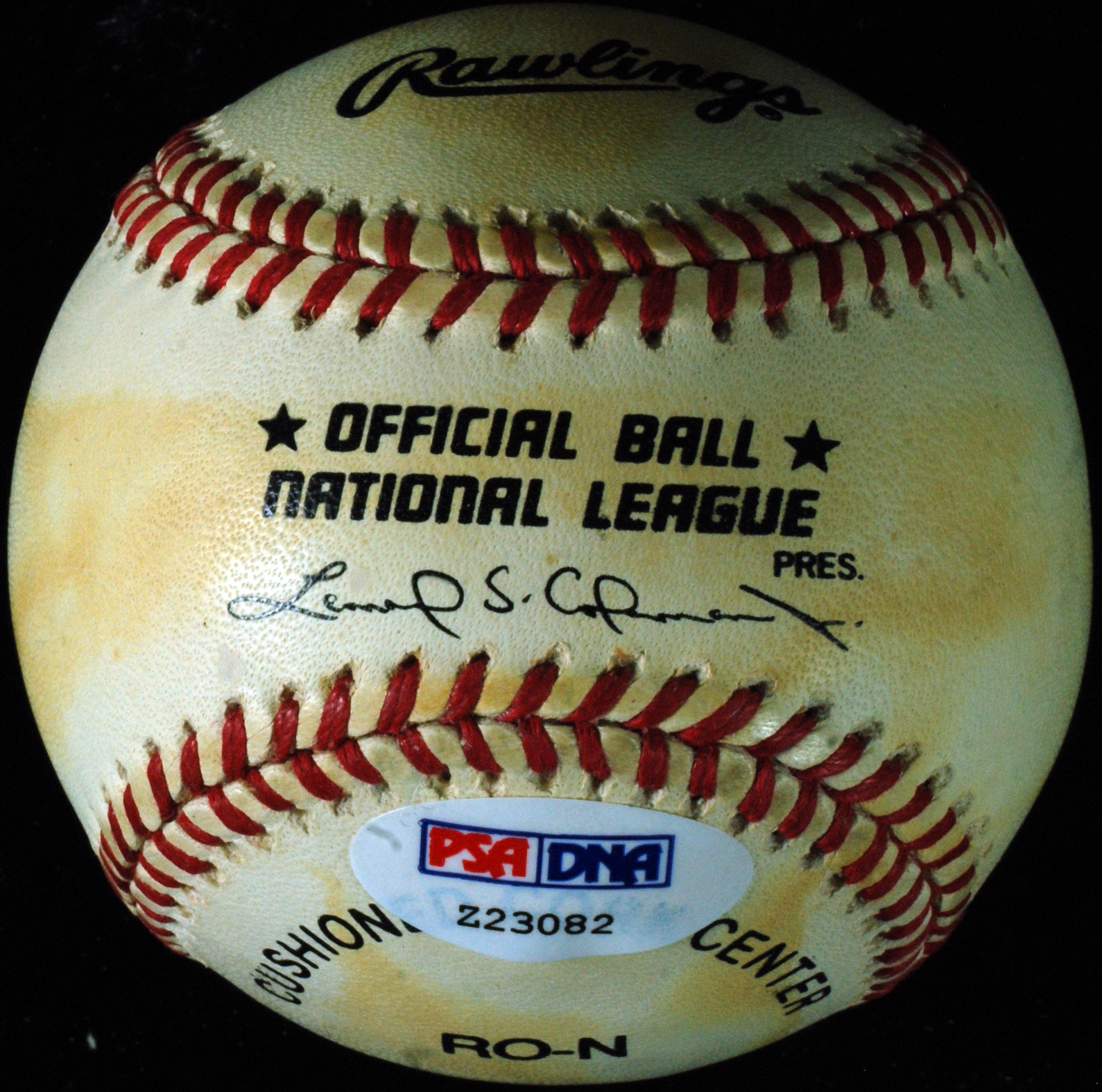 Eddie Stanky Autographed Official National League Baseball