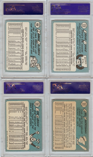 1965 Topps Baseball Complete PSA 8 Graded Master Set (600) (Average Grade 8.01)