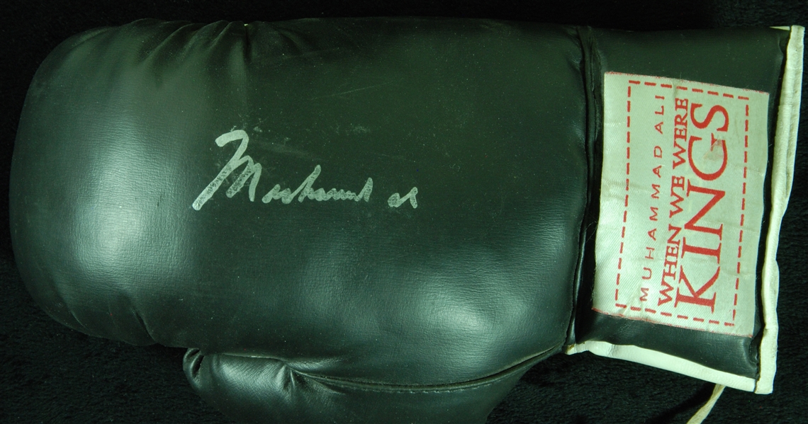 Muhammad Ali Signed When We Were Kings Boxing Gloves (2) (PSA/DNA) 