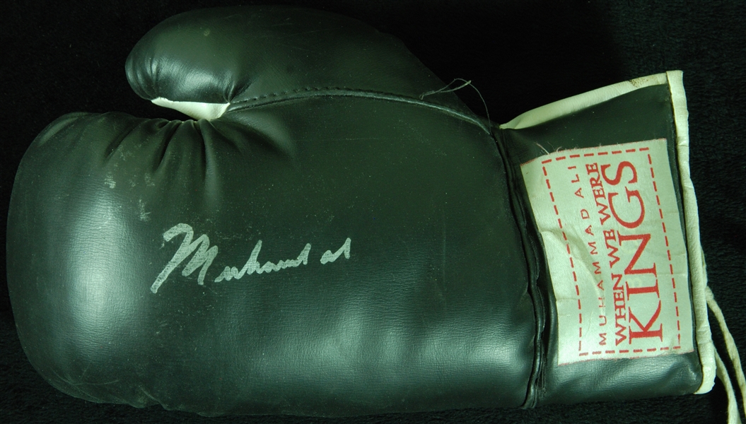 Muhammad Ali Signed When We Were Kings Boxing Gloves (2) (PSA/DNA) 