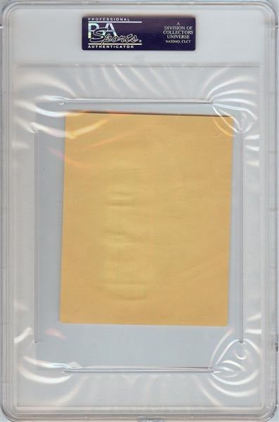 Babe Ruth Cut Signature Dated 1937 (Graded PSA/DNA 10)