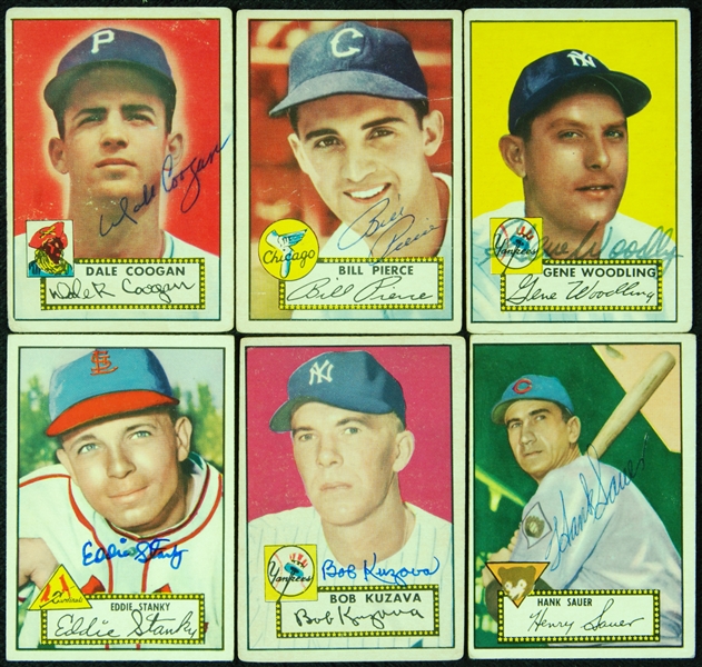 1952 Topps Baseball Signed Group (192)