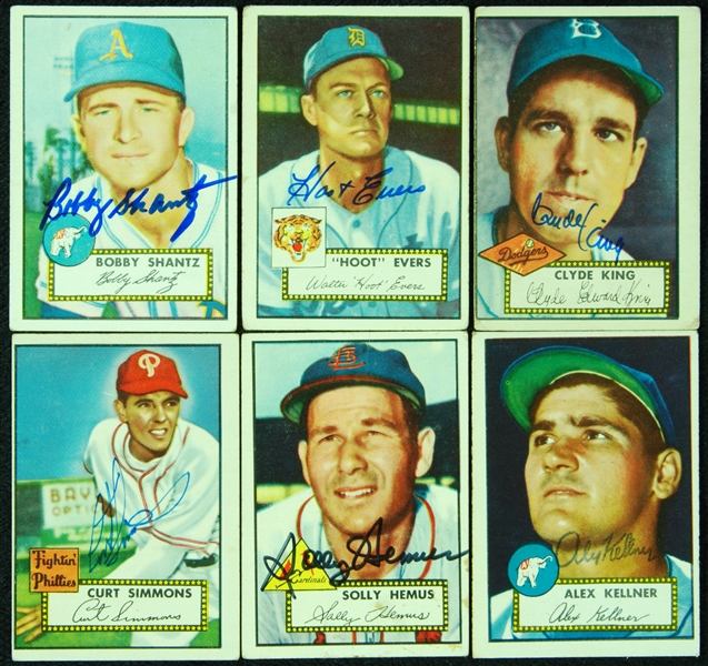 1952 Topps Baseball Signed Group (192)