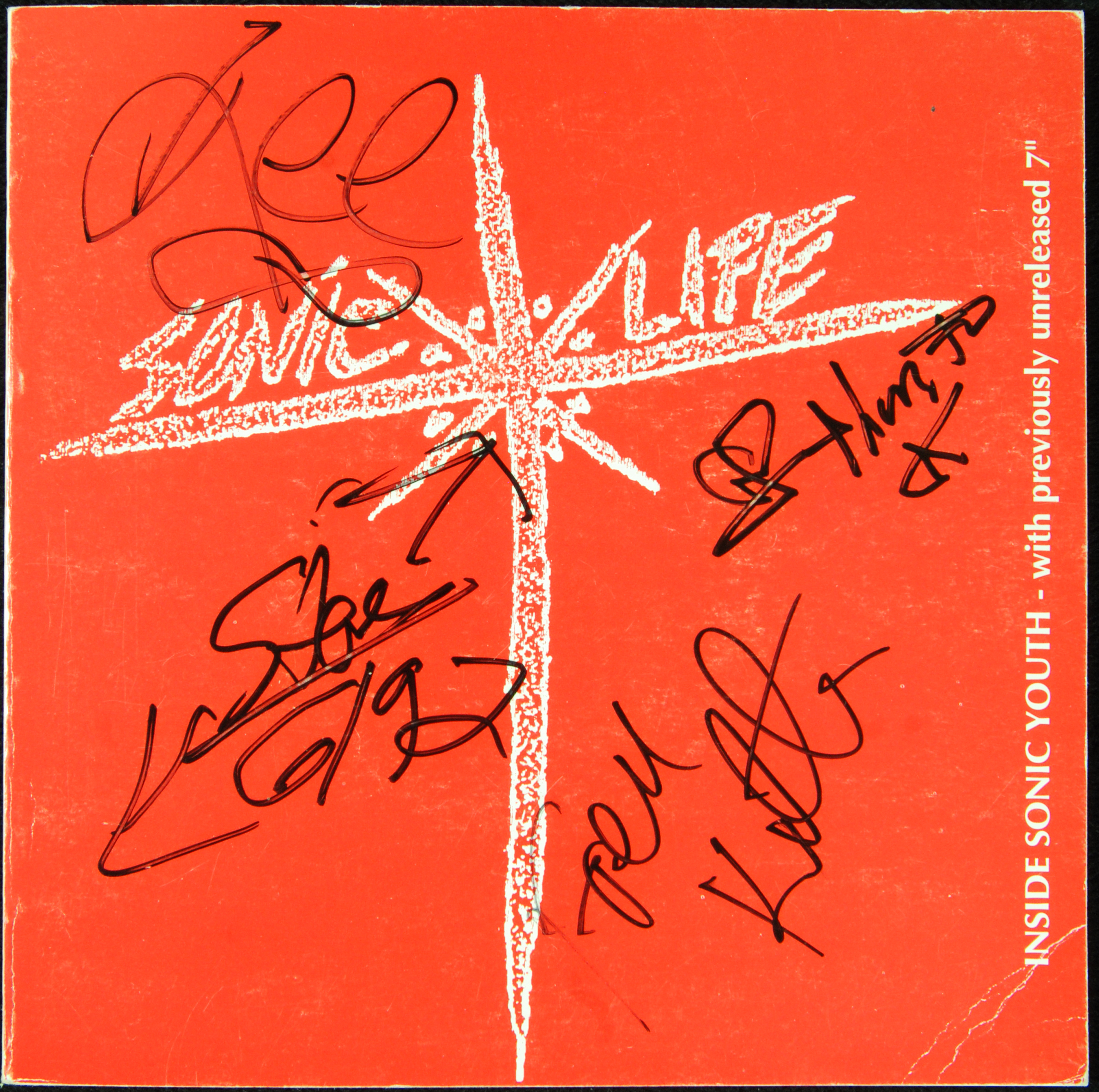 Lot Detail - Sonic Youth Group-Signed 