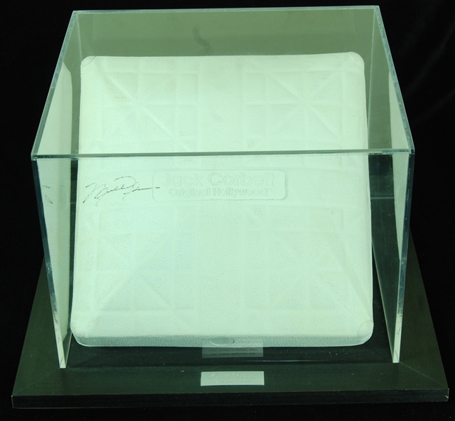 Michael Jordan Signed 1994 First Base from Birmingham Barons (Michael Jordan Foundation LOA) (BAS)