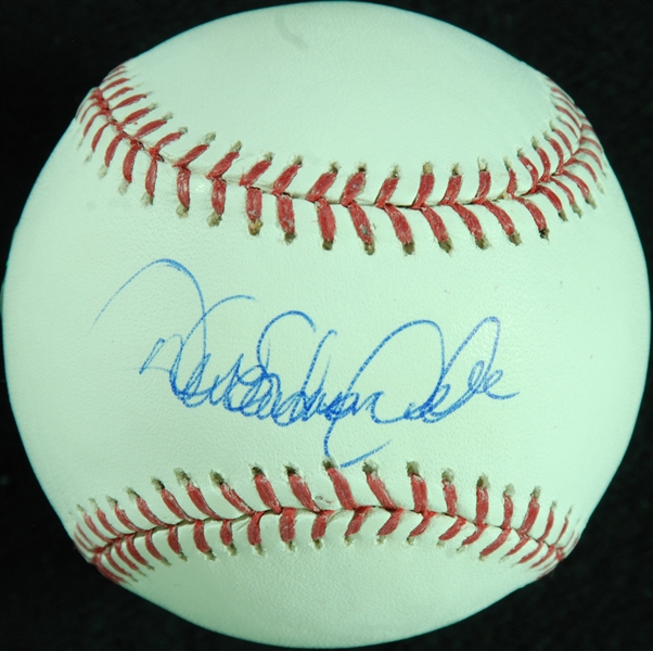 Derek Jeter Full-Name Single-Signed OAL Baseball Inscribed Sanderson (MLB) (Steiner)