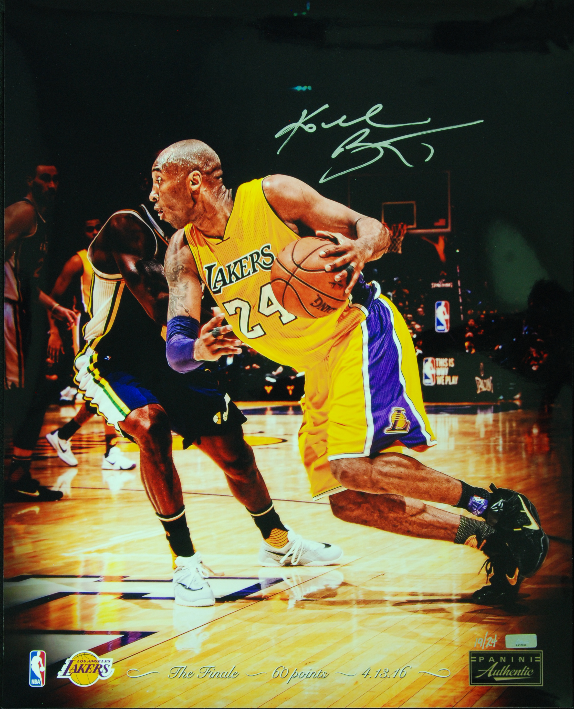 Lot Detail - Kobe Bryant Signed Authentic Los Angeles Lakers