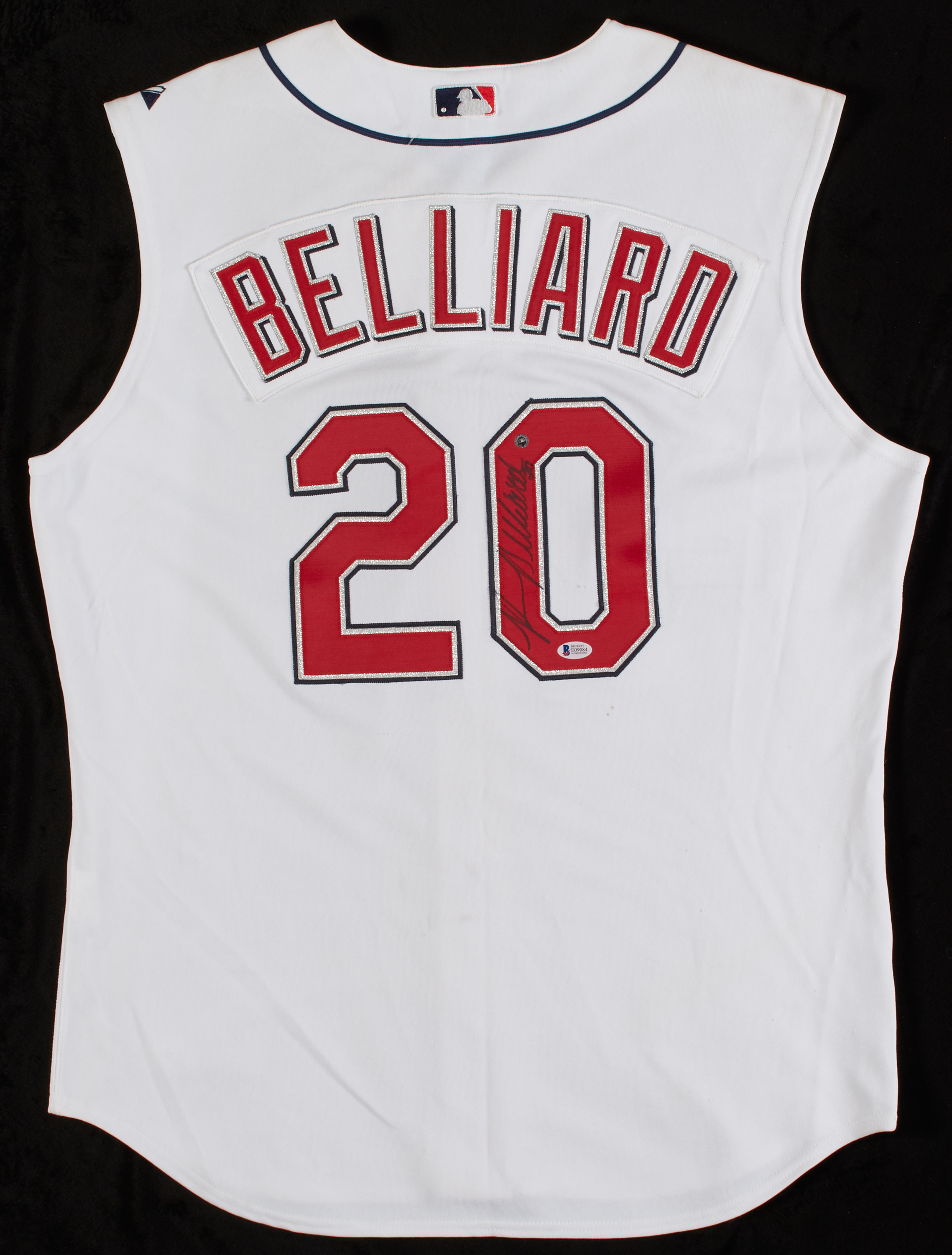 Lot Detail - Ronnie Belliard 2005 Game-Used & Signed Indians Vest