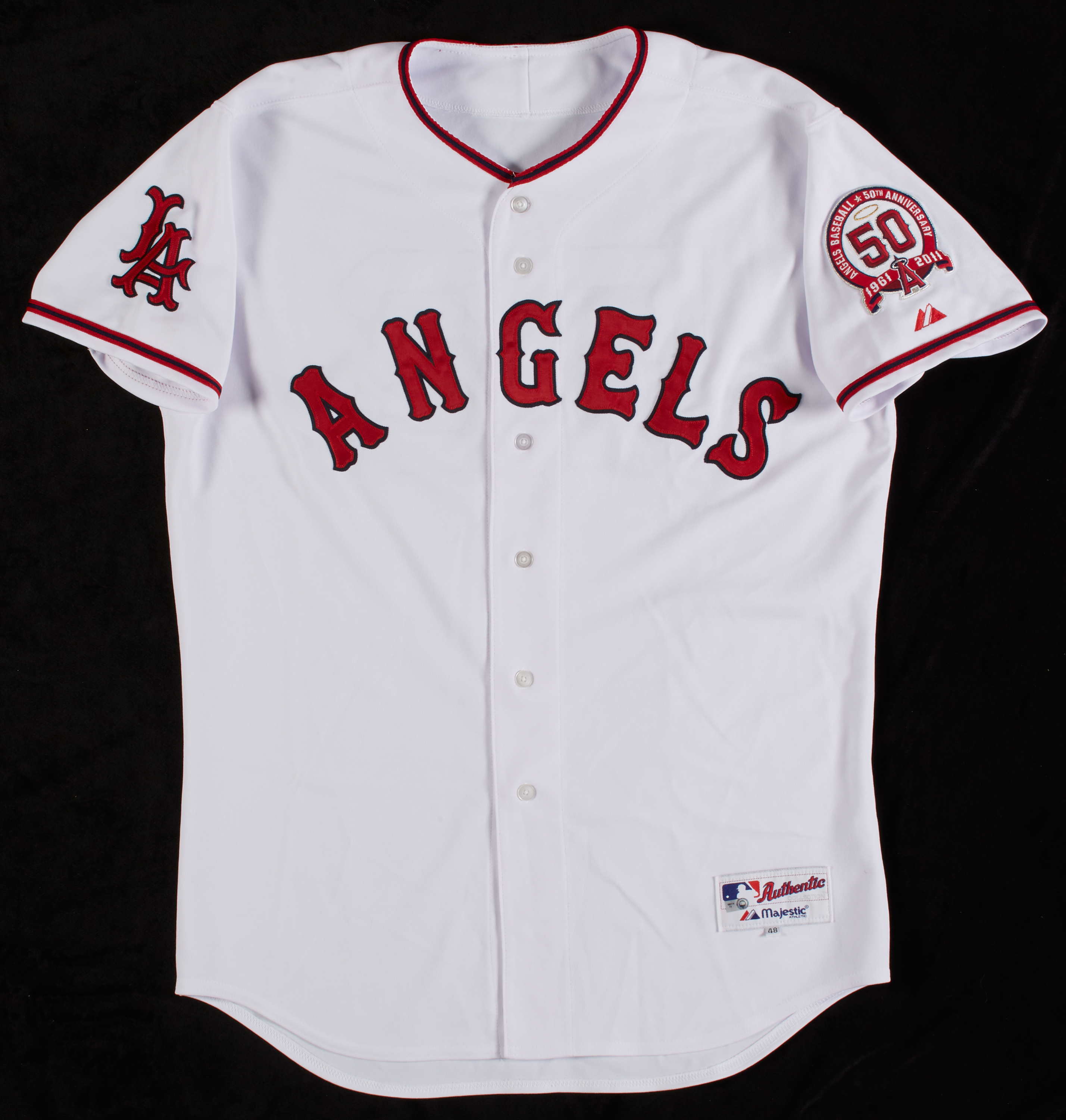 Lot Detail - Fernando Rodney 2011 Game-Used Angels 1960's Jersey & Pants  (MLB)