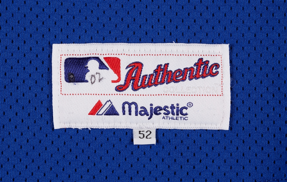 Roy Halladay 2001 Game-Used Blue Jays Batting Practice Jersey (Team LOA)