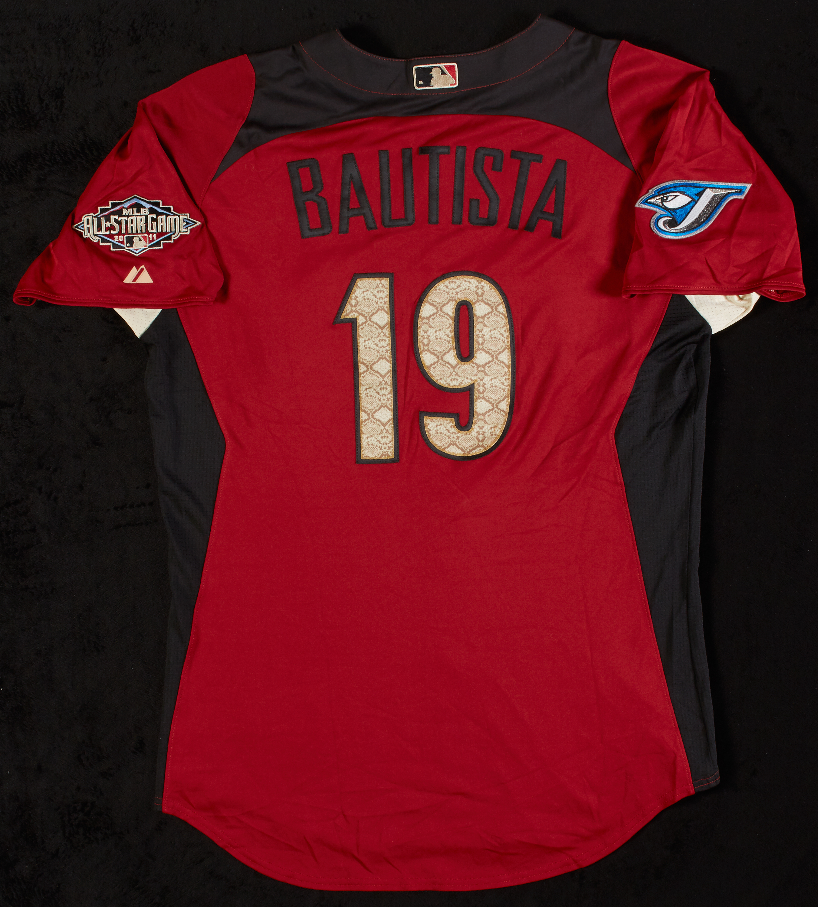 MLB Baseball Toronto Blue Jays Jose Bautista 19 Sewn Jersey 