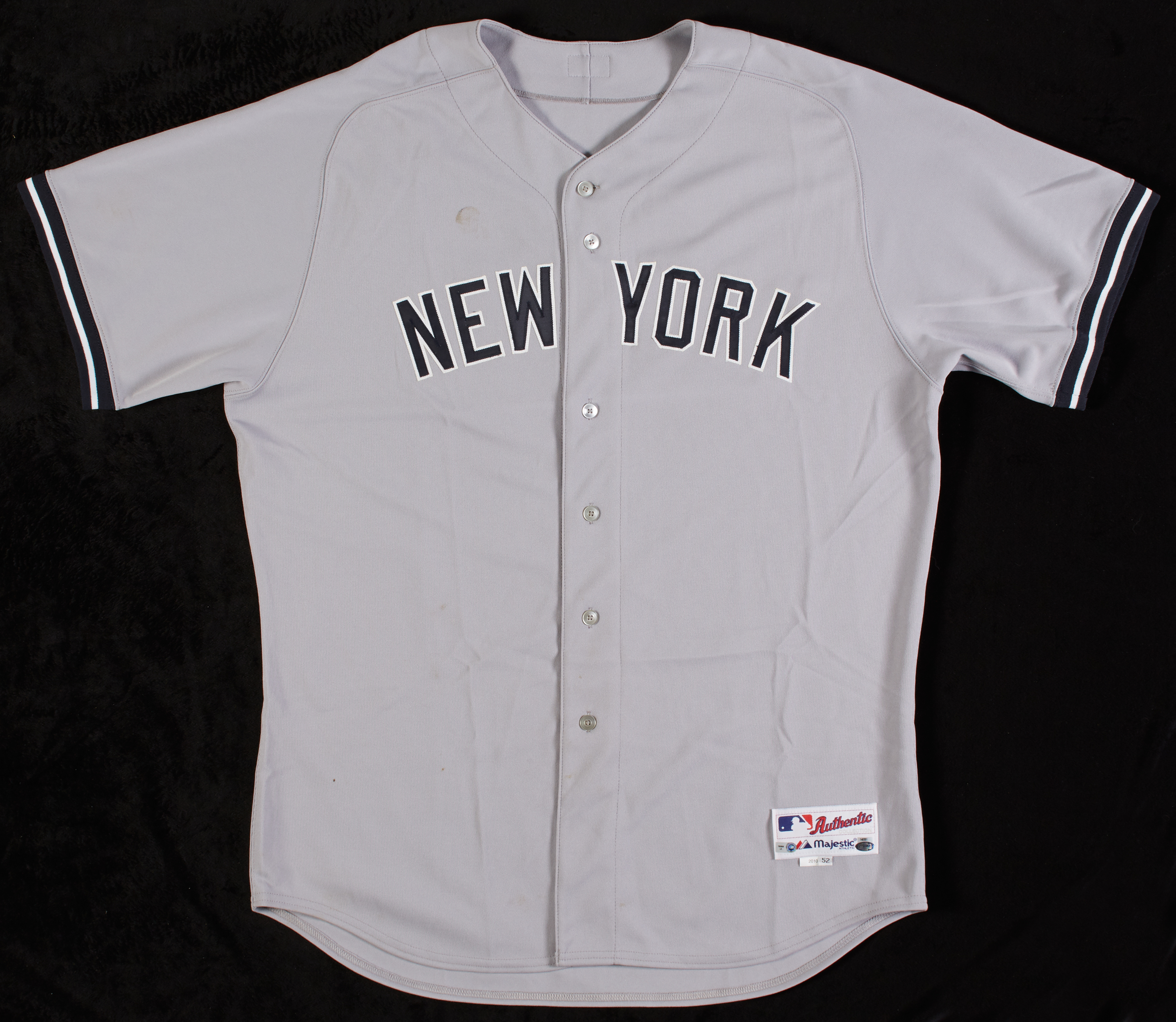 Lot Detail - Sergio Mitre 2010 Yankees Game-Used Jersey (MLB) (Steiner)