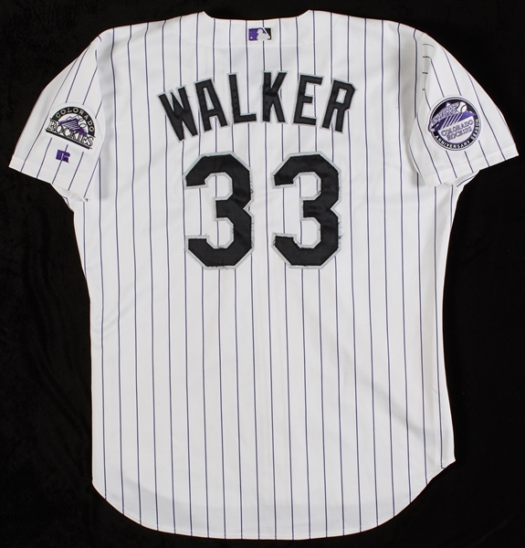 Larry walker rockies jersey on sale