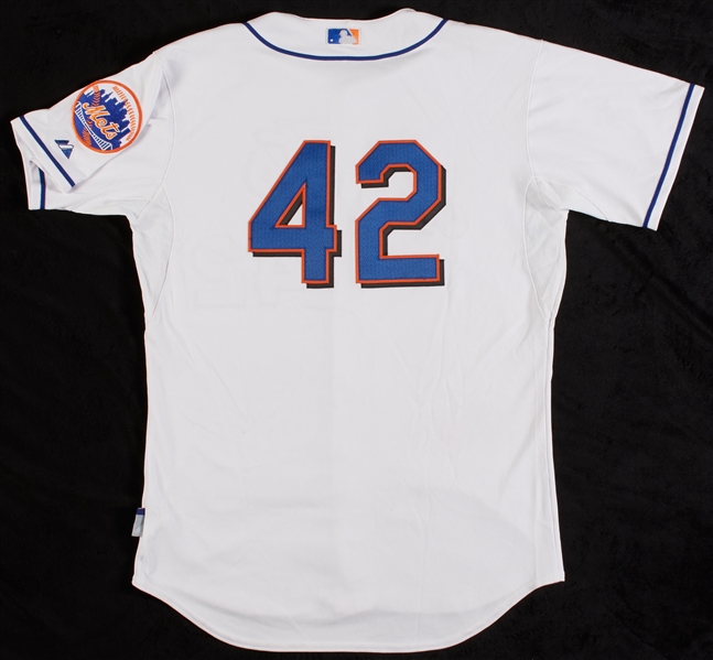 David Wright 2010 Game-Used Mets Jackie Robinson Day Jersey (MLB)