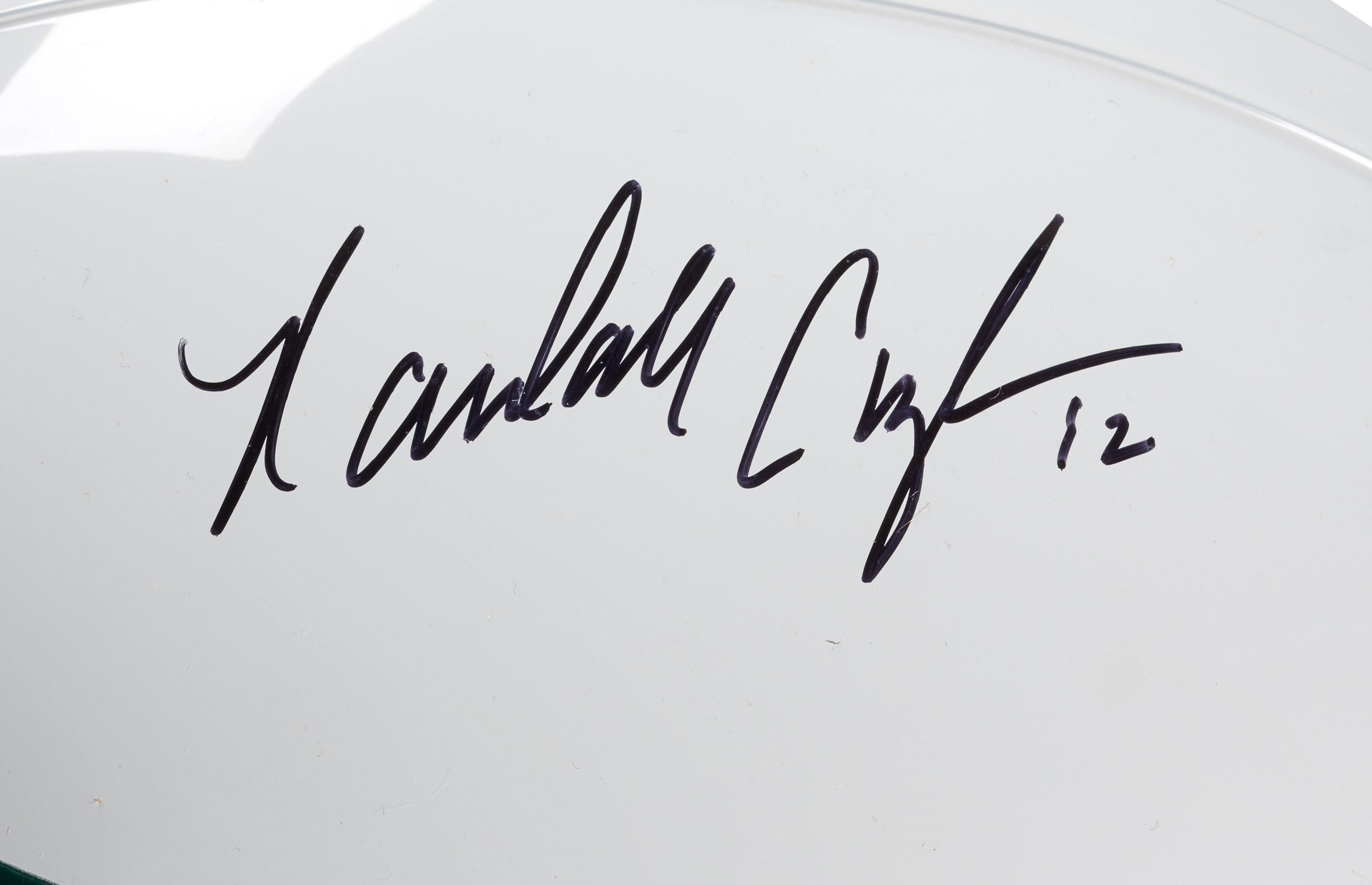 Randall Cunningham Signed & Inscribed Full Size Helmet – Eagles AMP