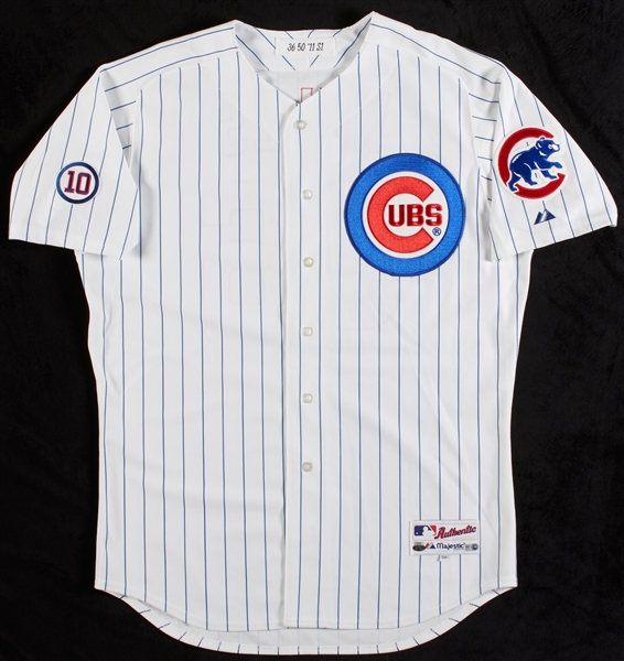 Randy Wells 2011 Game-Used Cubs Jersey (Steiner) (MLB)
