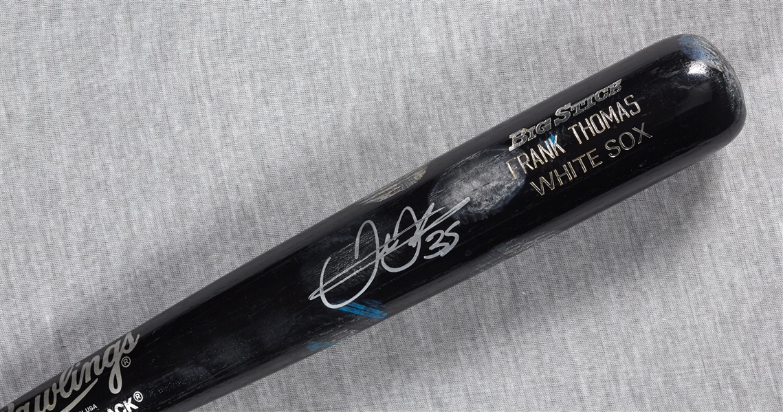 Frank Thomas 1996 Game-Used & Signed Rawlings Bat (Graded PSA/DNA GU-9)