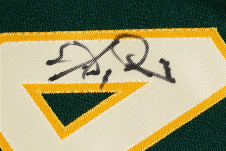 Antonio Perez 2006 A's Game-Used Signed Jersey (MLB)