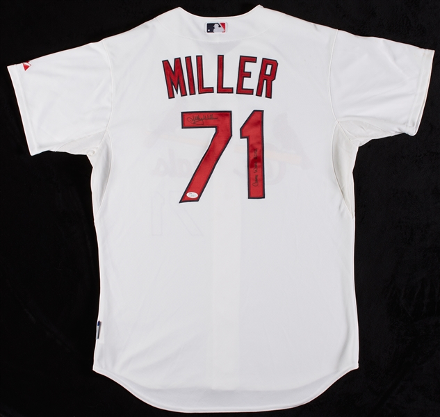 Shelby Miller 2012 Cardinals Game-Used Signed Jersey (MLB) (JSA)