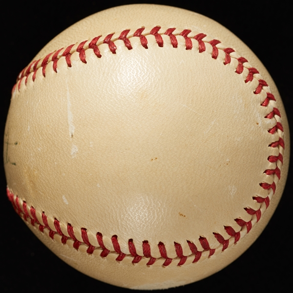 Babe Ruth Single-Signed OAL Harridge Baseball (Graded PSA/DNA 5) (AUTO 6) (BAS)