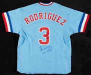 Alex Rodriguez 2001 Game-Used Signed Rangers Turn Back The Clock Jersey "2001 Game Used" (BAS)
